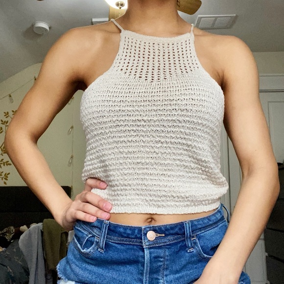 Hollister Tops - Hollister Knit Halter Top
